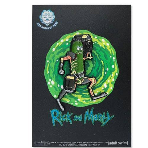 Zen Monkey: Pickle Rick's Laser Cannon - Rick and Morty Enamel Pin