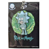 Zen Monkey: **SEASON 4 EPISODE 1** Teddy Rick - Rick and Morty Enamel Keychain