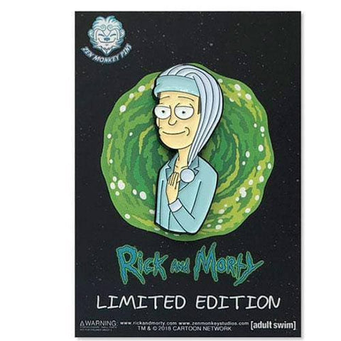 Zen Monkey: Sleepy Gary - Rick and Morty Enamel Pin