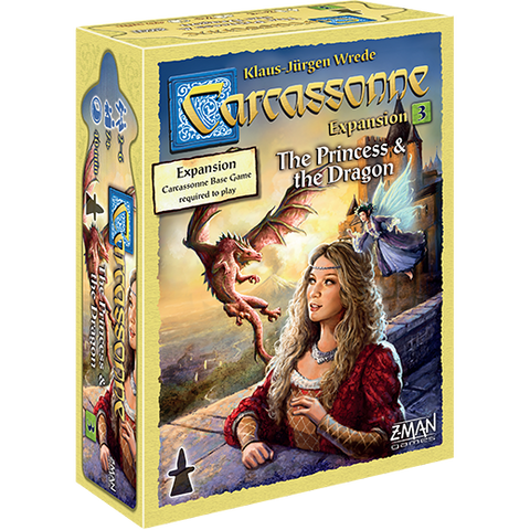 Carcassonne: Expansion 3 - The Princess & The Dragon