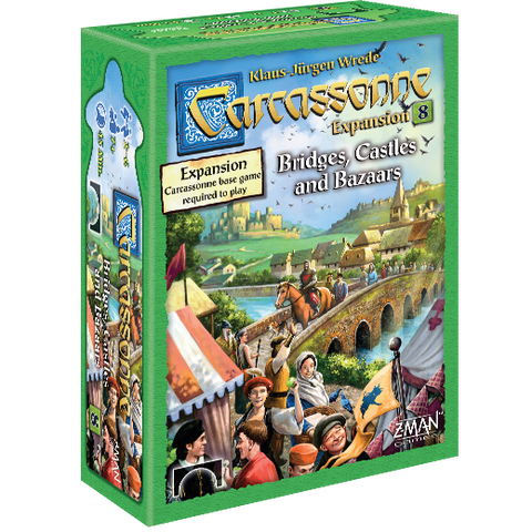 Carcassonne: Expansion 8 - Bridges, Castles & Bazaars